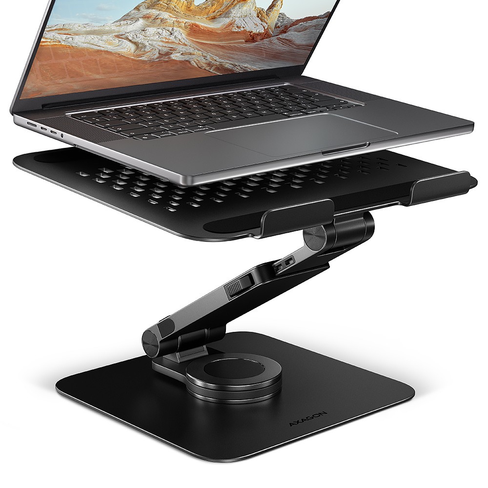 AXAGON STND-LRB Aluminum stand with 360