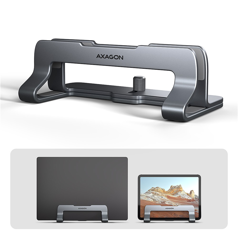 AXAGON STND-VG vertical stand for laptops