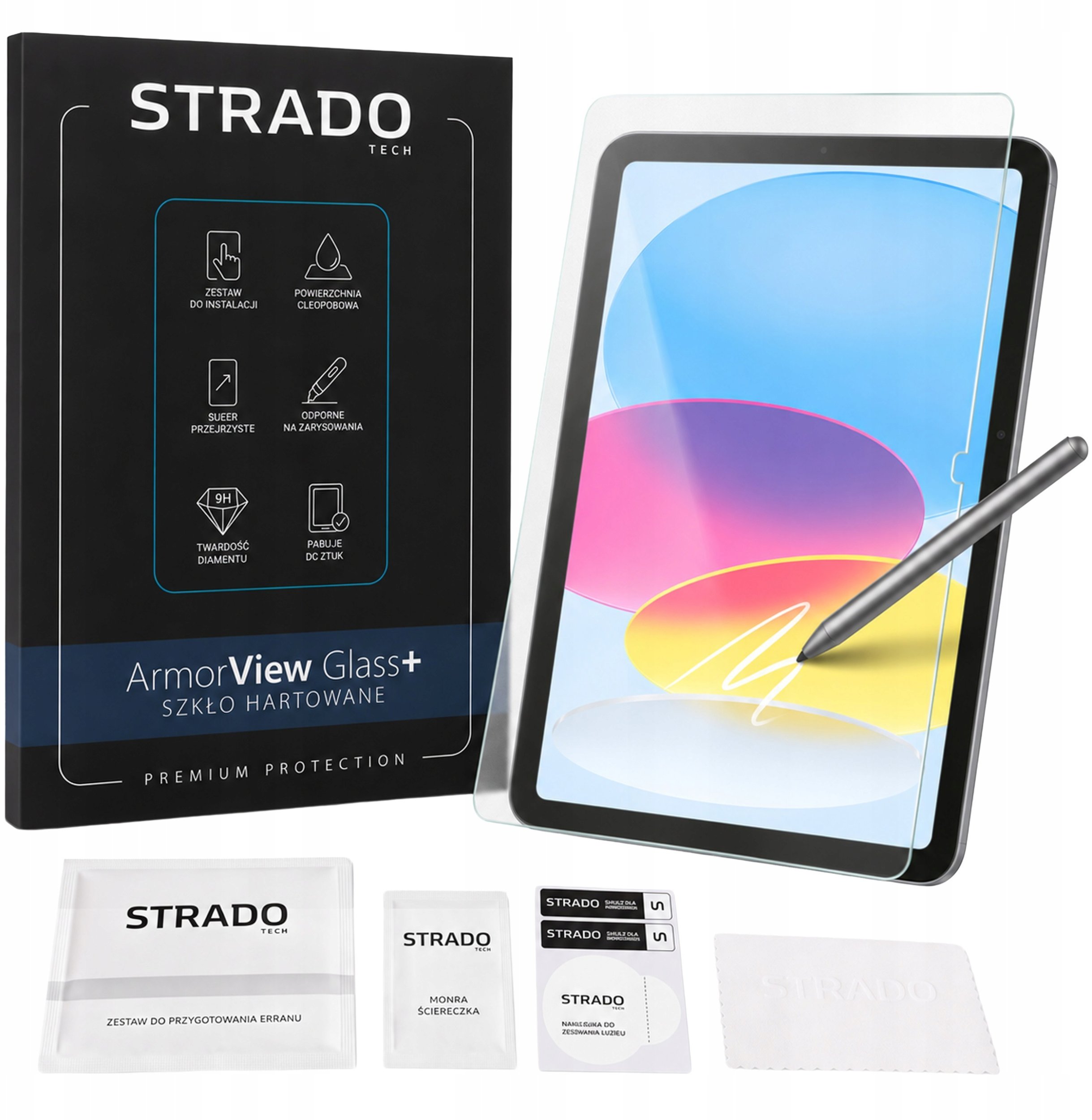 Strado-Tech szkło hartowane do iPad 10