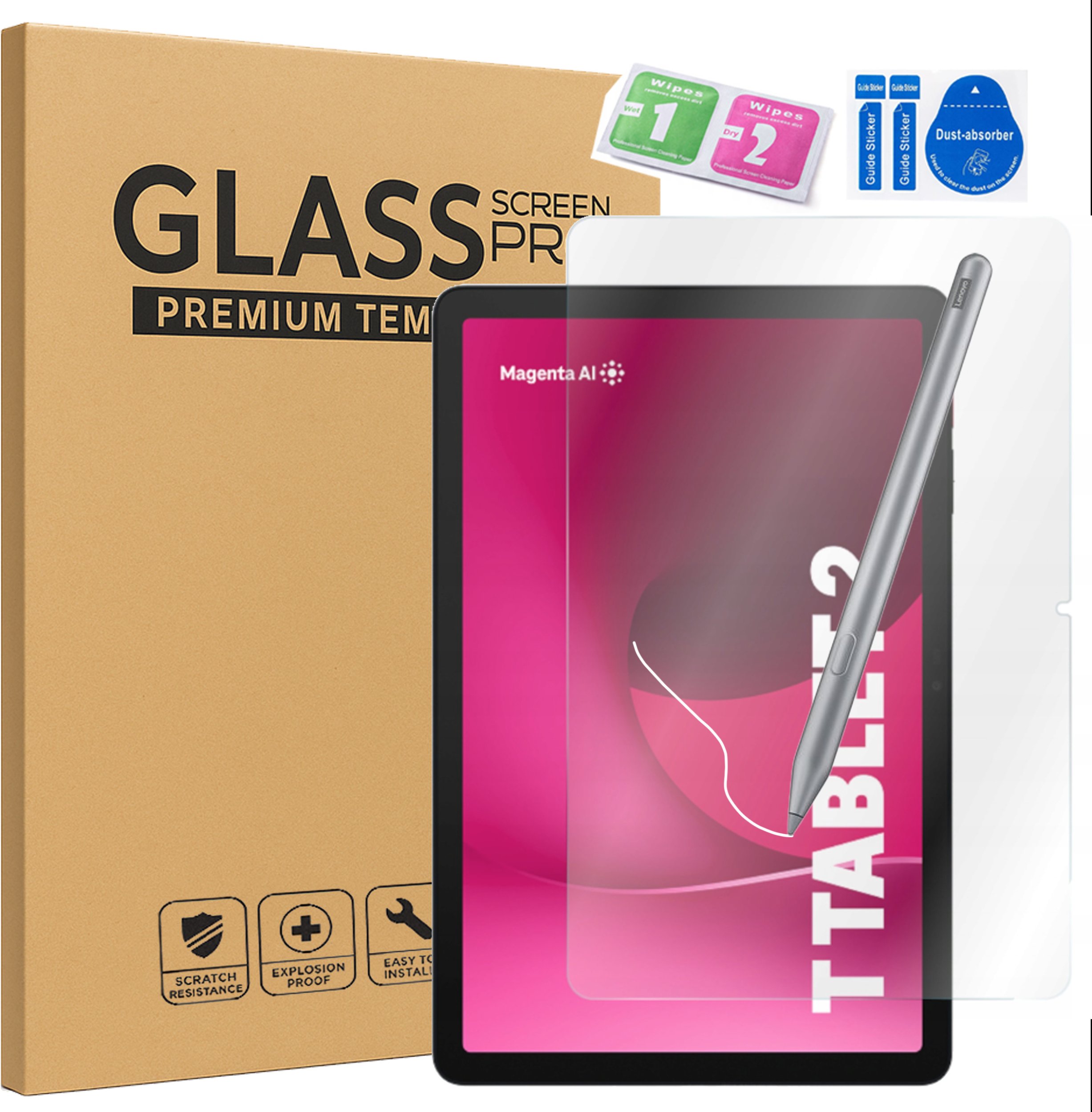 Strado-Tech  hartowane  do T-Mobile T Tablet