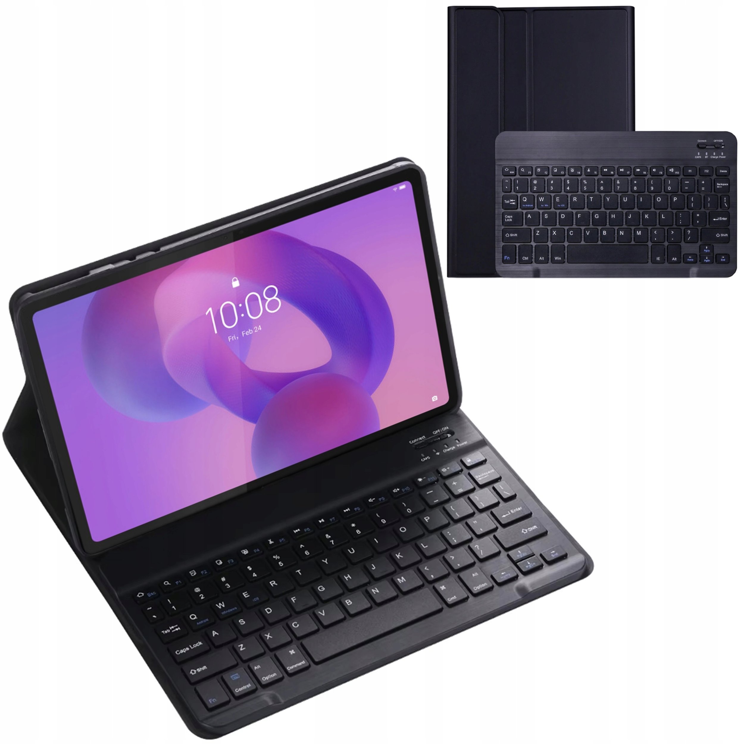 Strado-Tech Z klawiaturą Bluetooth do Lenovo
