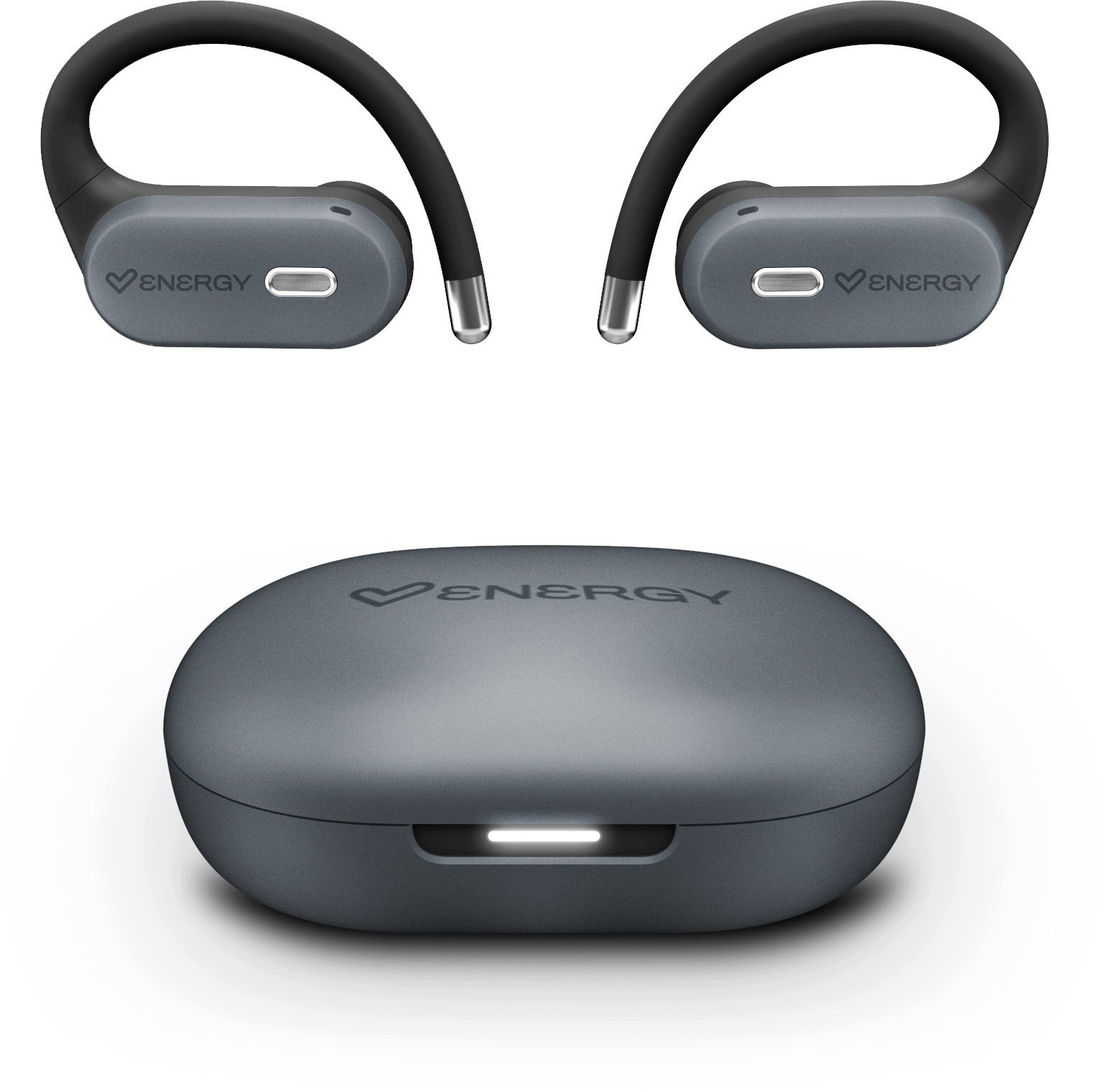 Energy Sistem Bez douszne Airwave antracytowe