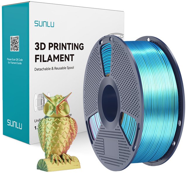 Sunlu FILAMENT SUNLU PLA+ SILK TRI-COLOR