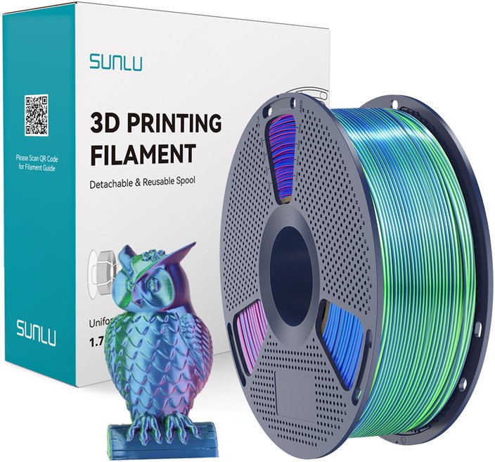 Sunlu FILAMENT SUNLU PLA+ SILK TRI-COLOR