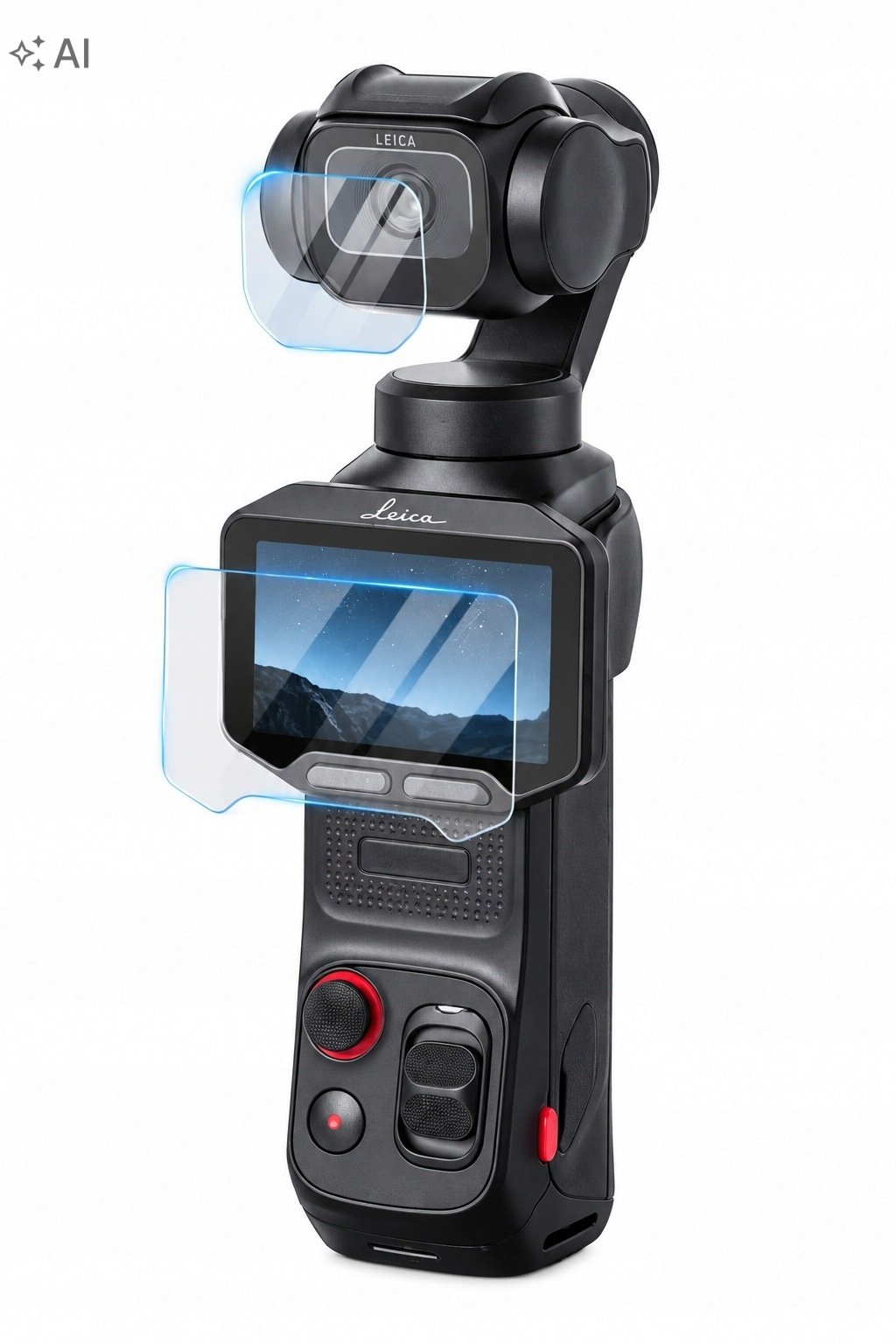 SunnyLife  Hartowane Osłona Do Insta360 Luna