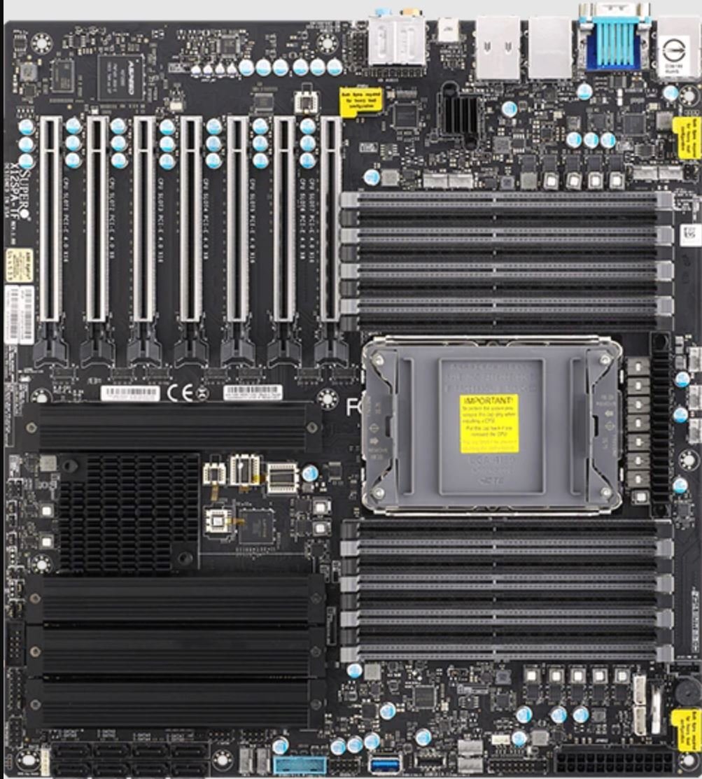SuperMicro o 4189 hurtowa X12SPA-TF-B |