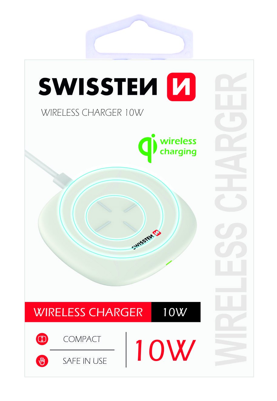 Swissten 10W Bezvadu lādētājsUSB-C 1.5m