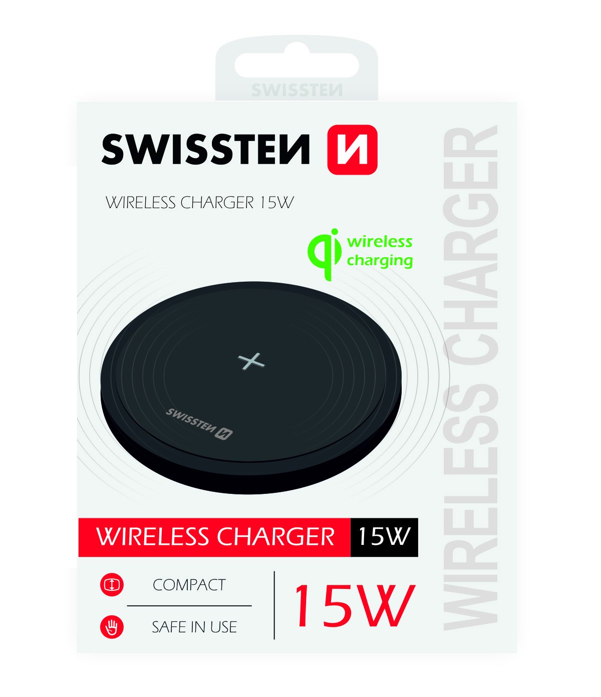 Swissten 15W Bezvadu lādētājsUSB-C 1.5m