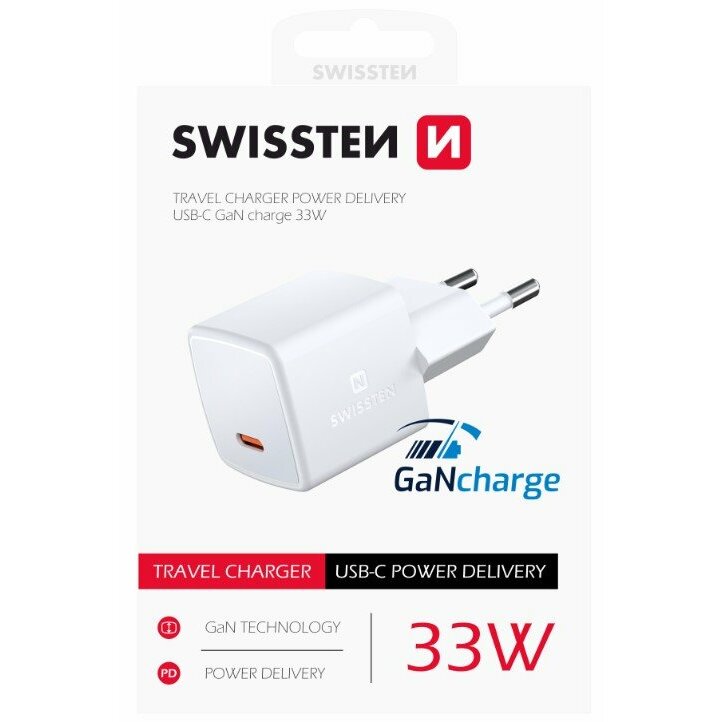 Swissten Mini Gan Power Delivery  1x