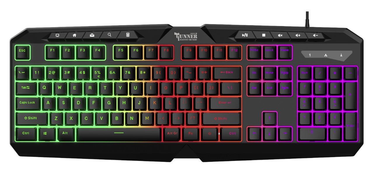 Swissten Gunner Gaming Spēļu Tastatūra |