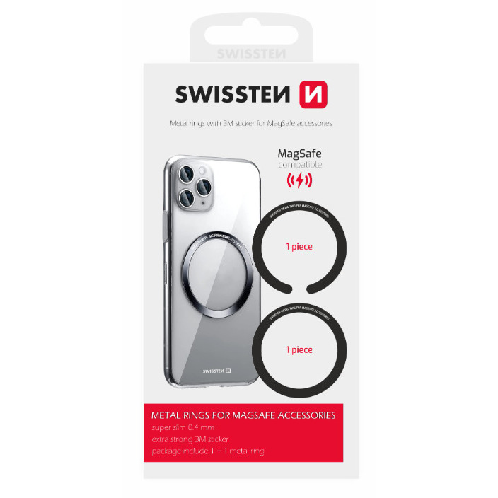 Swissten Magsafe Universāla Metāla plāksne |