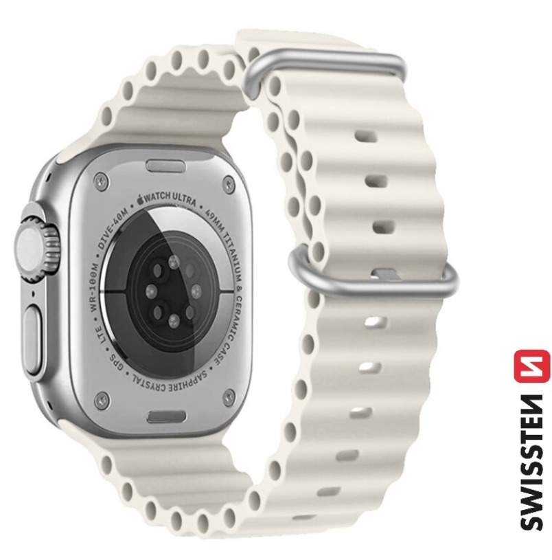 Swissten Marine Silikona Siksniņa priekš Apple
