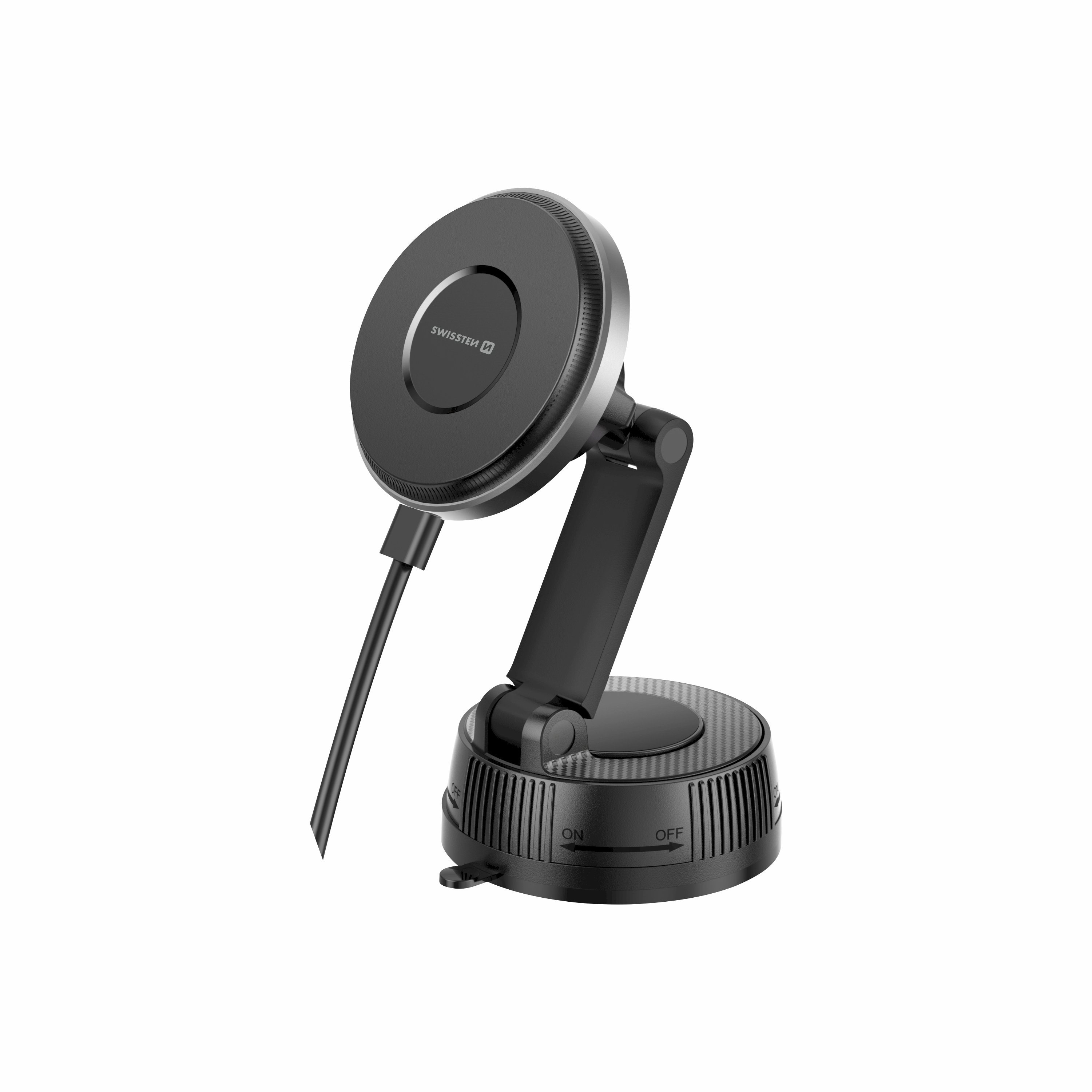 Swissten S-Grip E3 Magnētiskais Automašīnas TurētājsBezvadu