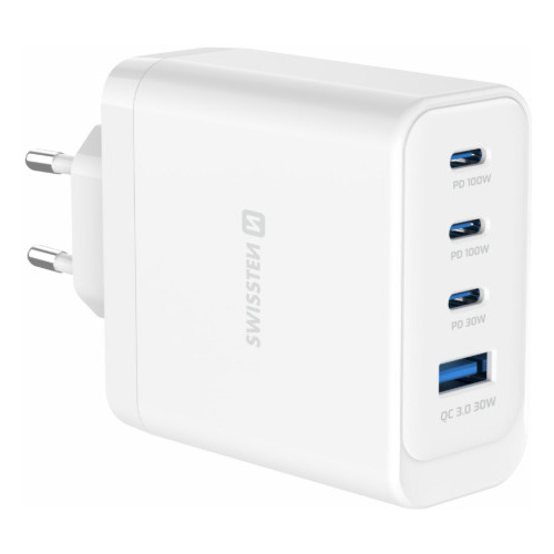 Swissten Travel Charger Core Gan 2x