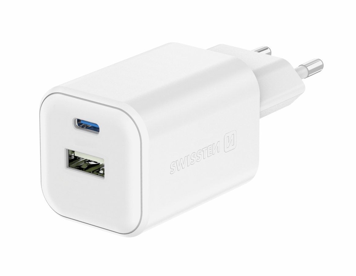Swissten Travel Tīkla Lādētājs GaN USB-C