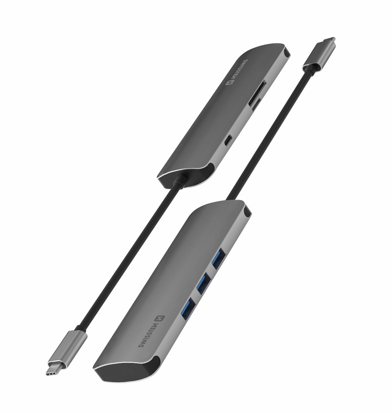 Swissten USB-C Sadalītājs 6in13X USB 3