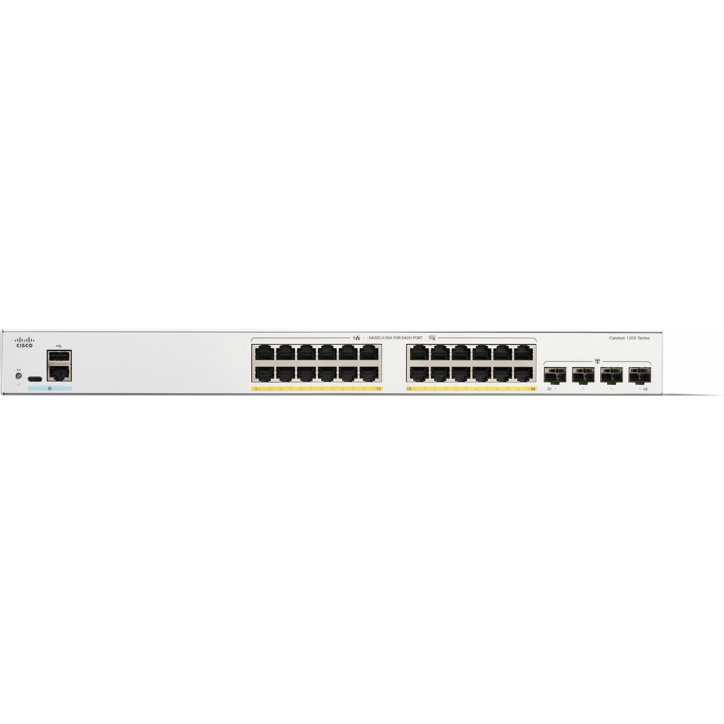 Switch Cisco Catalyst 1200 (C1200-24FP-4G-RF) |