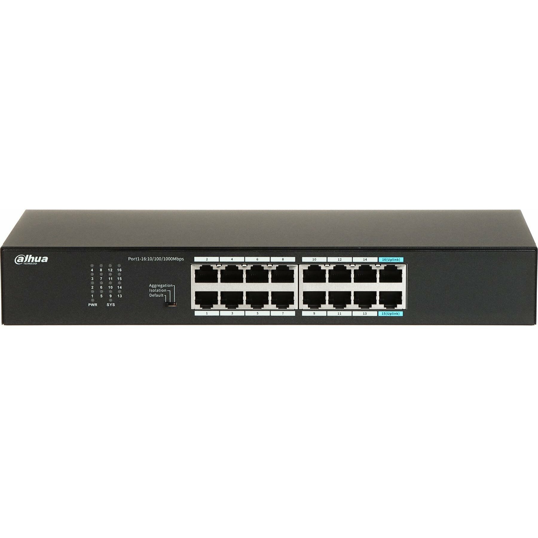 Switch Dahua Technology S3016-16GT | 62298