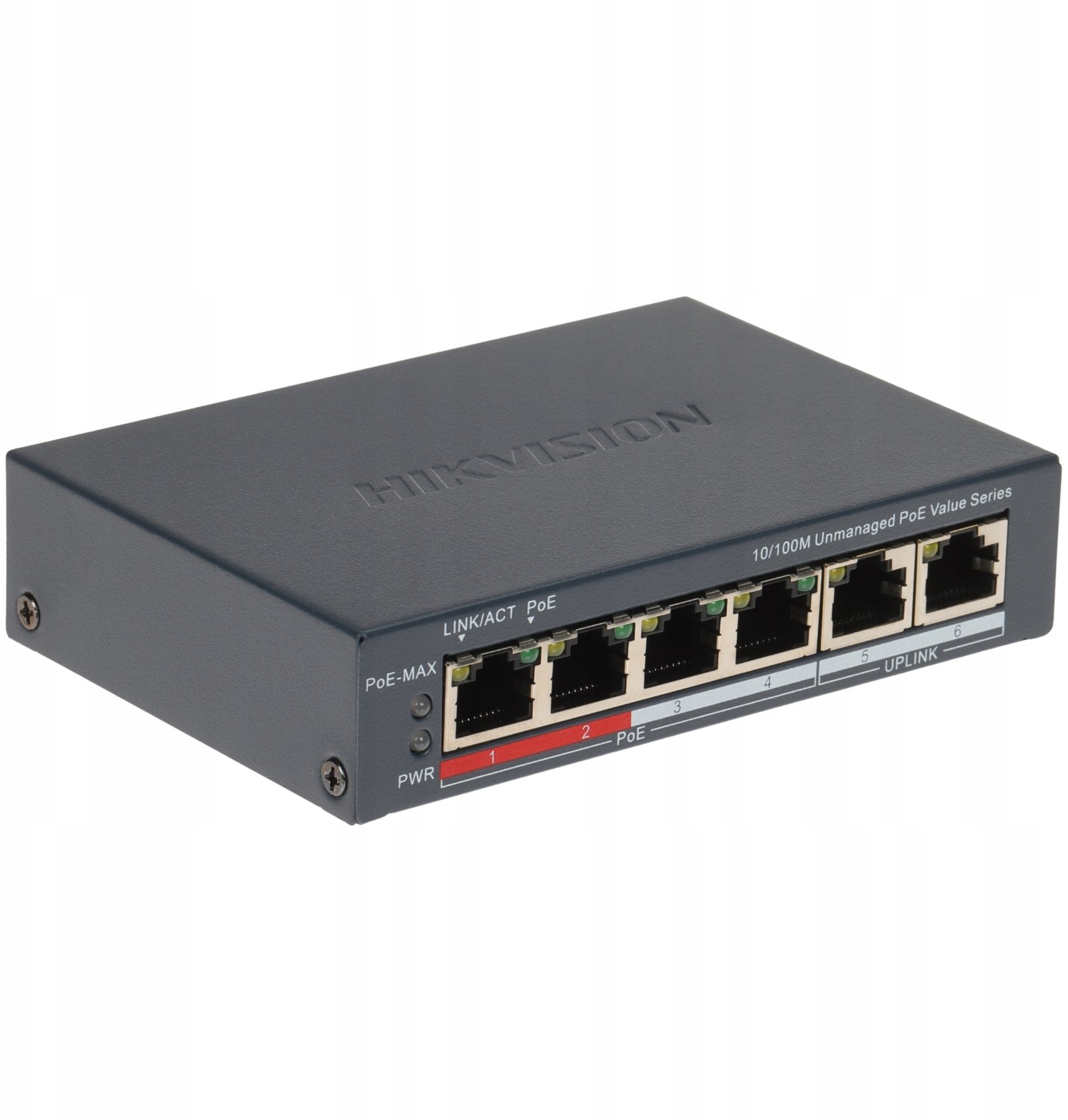 Switch Hikvision Switch DS-3E0106P-E/M(B) | DS-3E0106P-E/M(B)