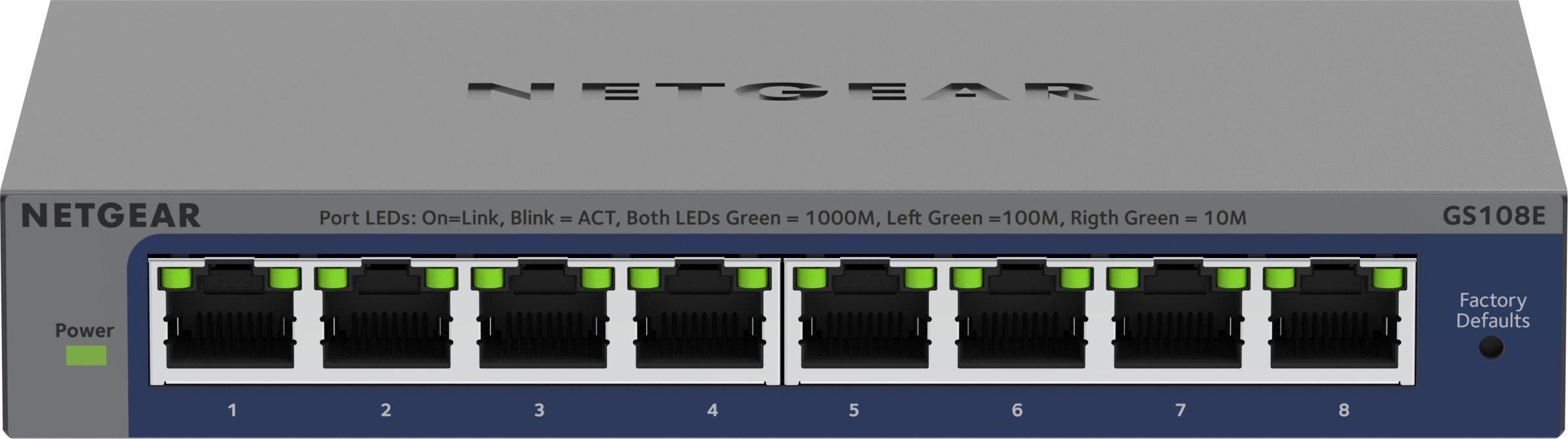 Switch NETGEAR GS108E-400 | GS108E-400EUS |