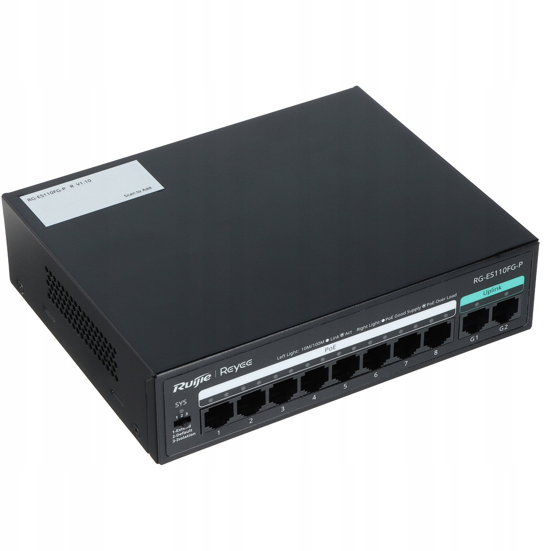 Switch Reyee RG-ES110FG-P | RG-ES110FG-P |