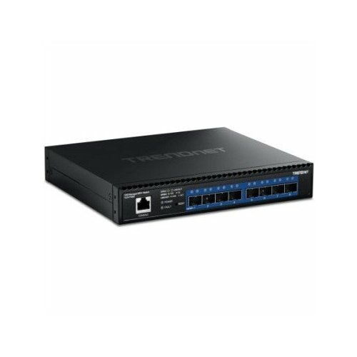 Switch TRENDnet TL2-F7080 8-portowy, zarządzalny SFP+
