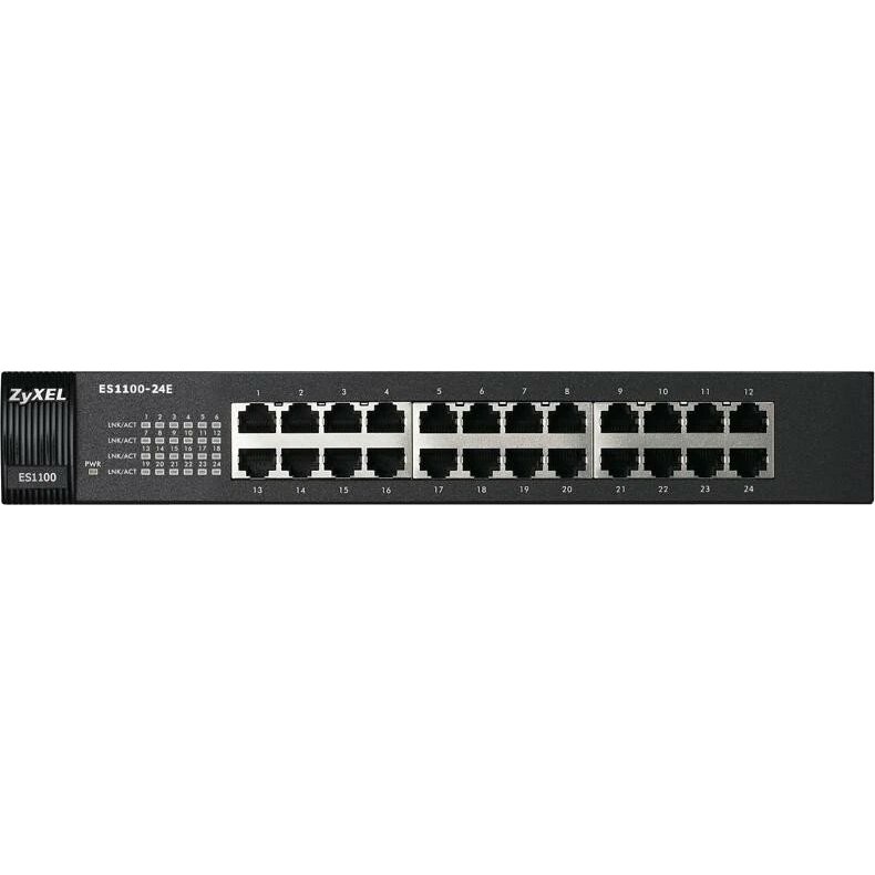 Switch ZyXEL 24x 10/100 Mbps (ES1100-24E-EU01F)