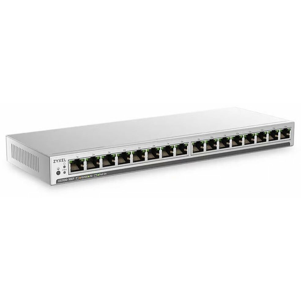 Switch ZyXEL GS1100-16EP (GS1100-16EP-EU0101F) | GS1100-16EP-EU0101F