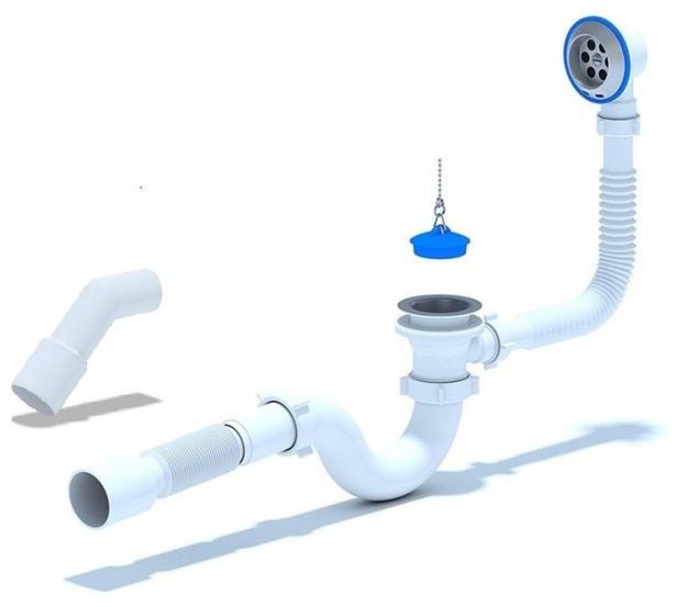 ACTIVISION Syfon BATH TRAP OUTLET OVERFL