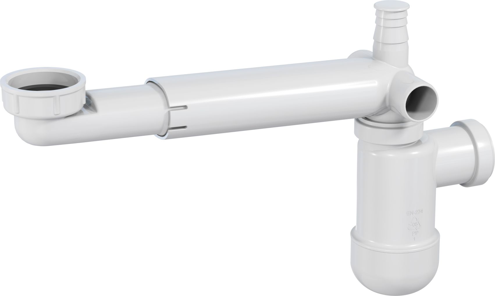 Syfon Deante butelkowy Space Sever 5/4&quot