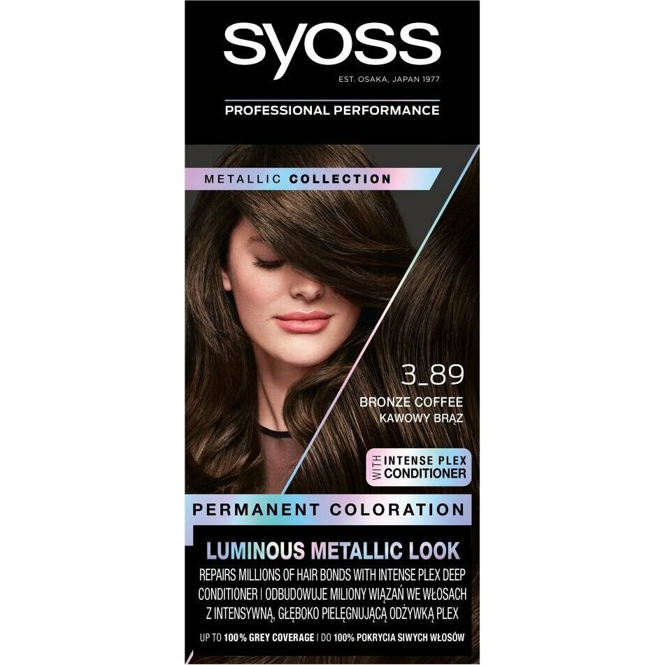 Syoss Syoss Permanent Coloration 3-89 Kawowy