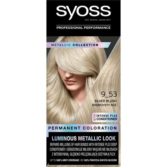 Syoss SYOSS Permanent Coloration 9-53 Silver