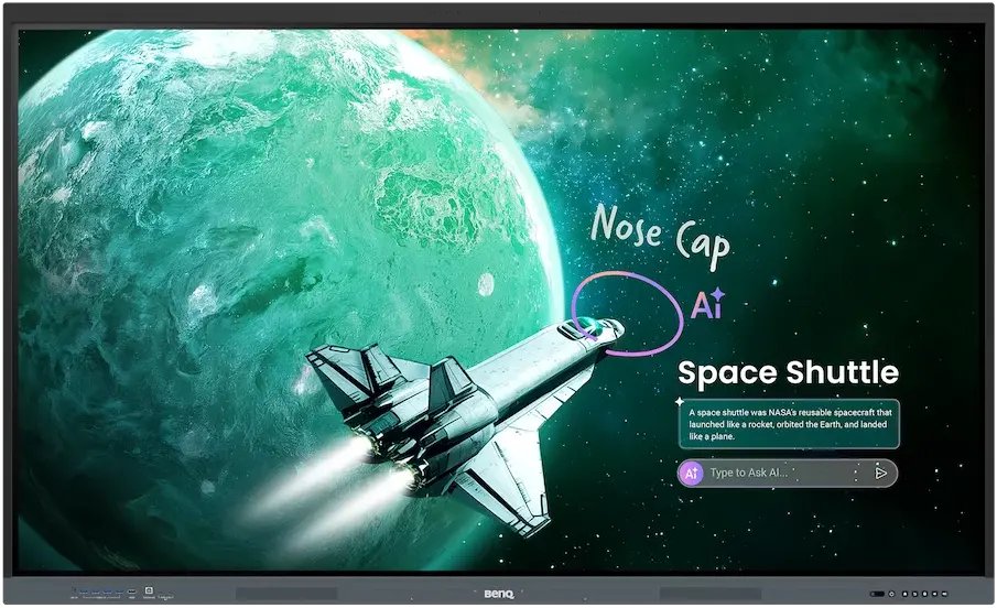 System  BenQ RE7505E   190,5 cm