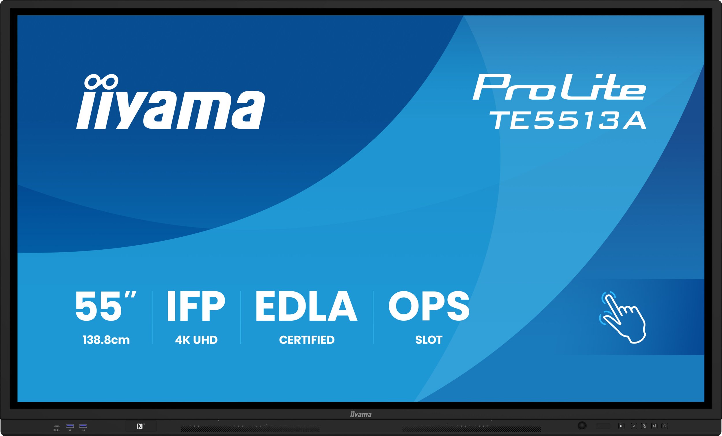 System iiyama TE6513A-B1AG signage display panel