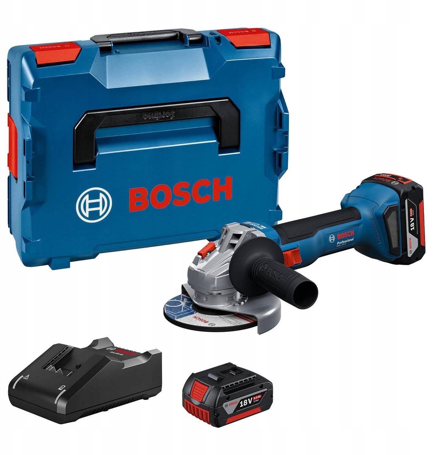 Bosch GWS18V-8 SZLIF KĄT (125mm 2x5