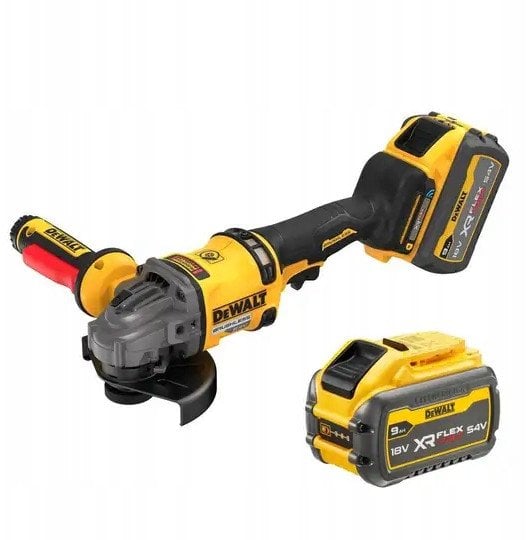 Dewalt 125MM FLEXVOLT SHD 54V 2*9AH
