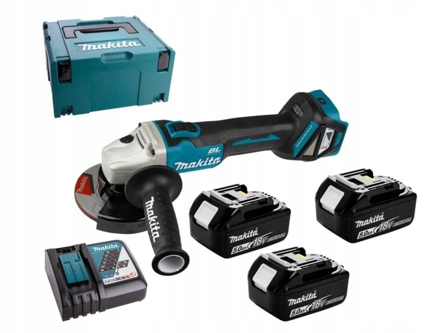 Makita 18V 125mm 3x5,0Ah REG