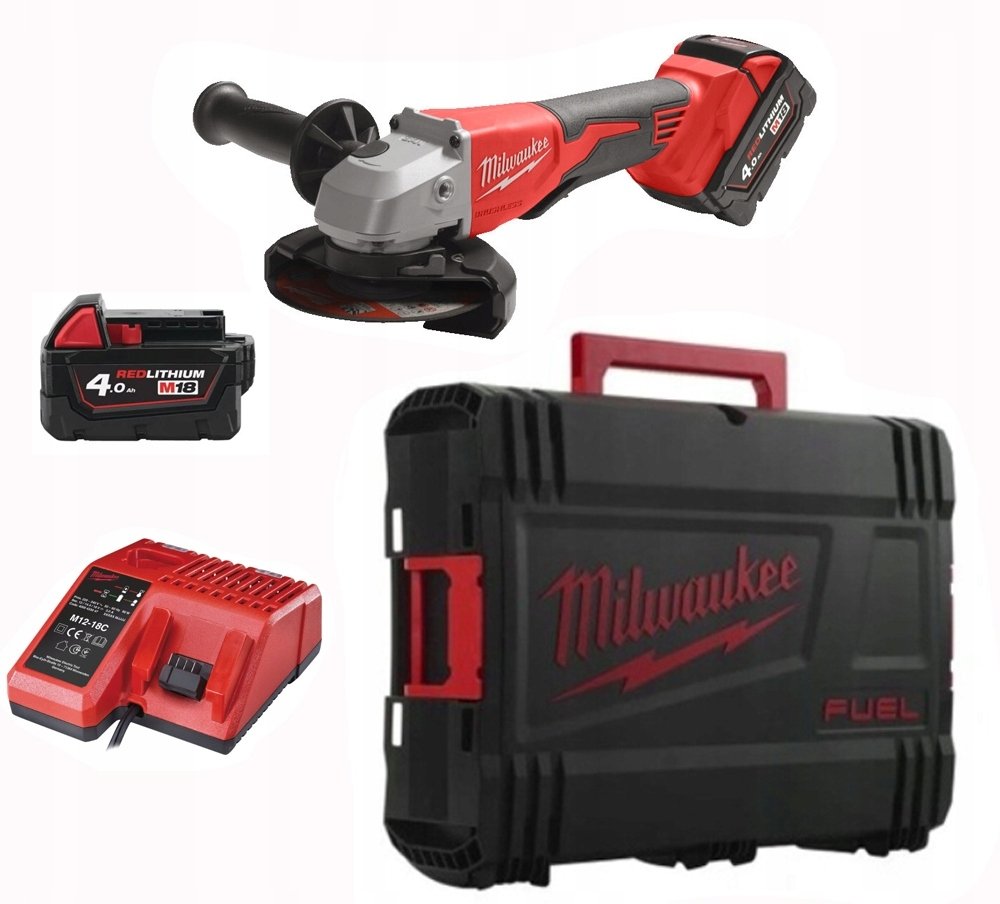 Milwaukee   125mm z walizką,  i  akumula