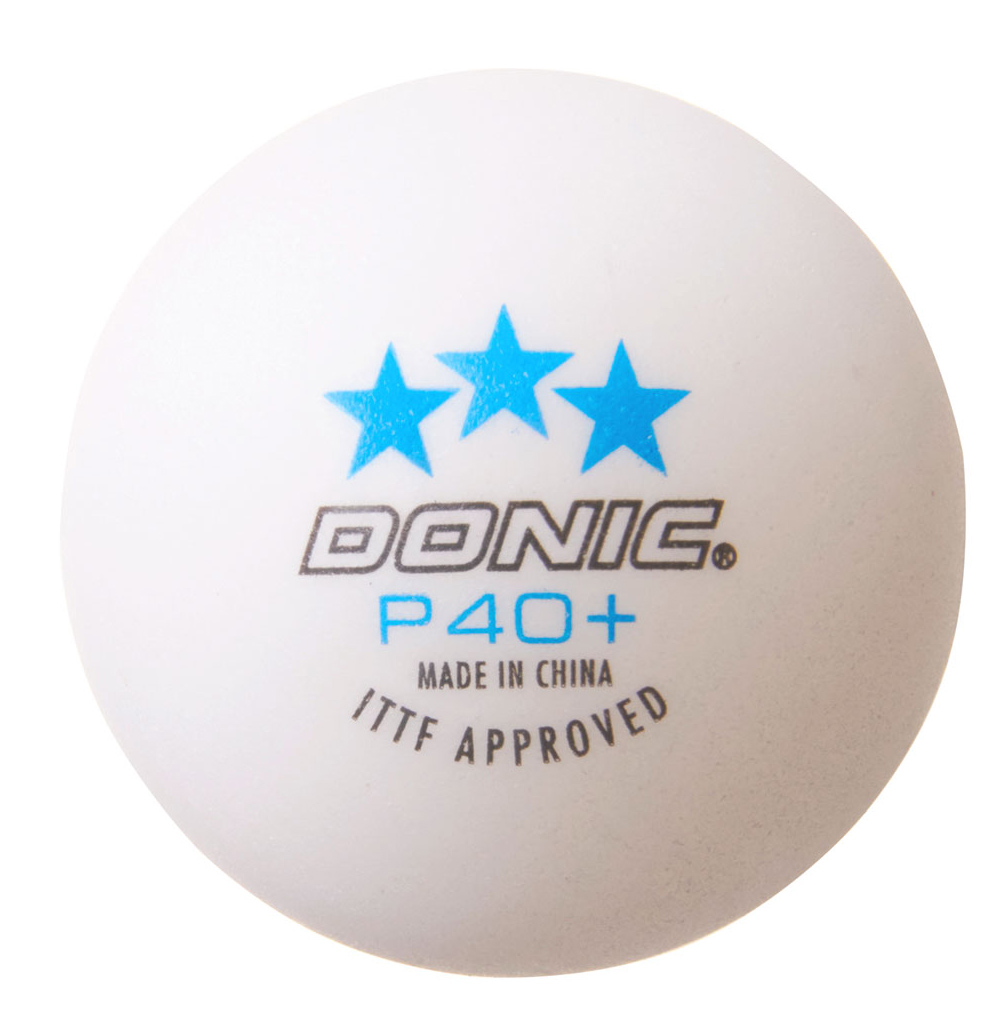 Table tennis ball DONIC P40+ 3star