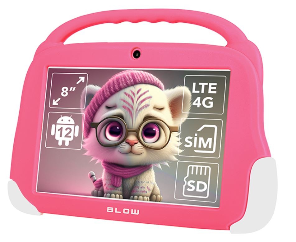 Tablet KidsTAB8 4G BLOW 4/64GB pink