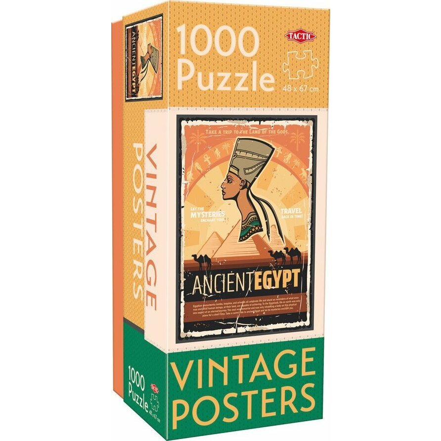Tactic Puzzle 1000 Vintage Ancient Egypt