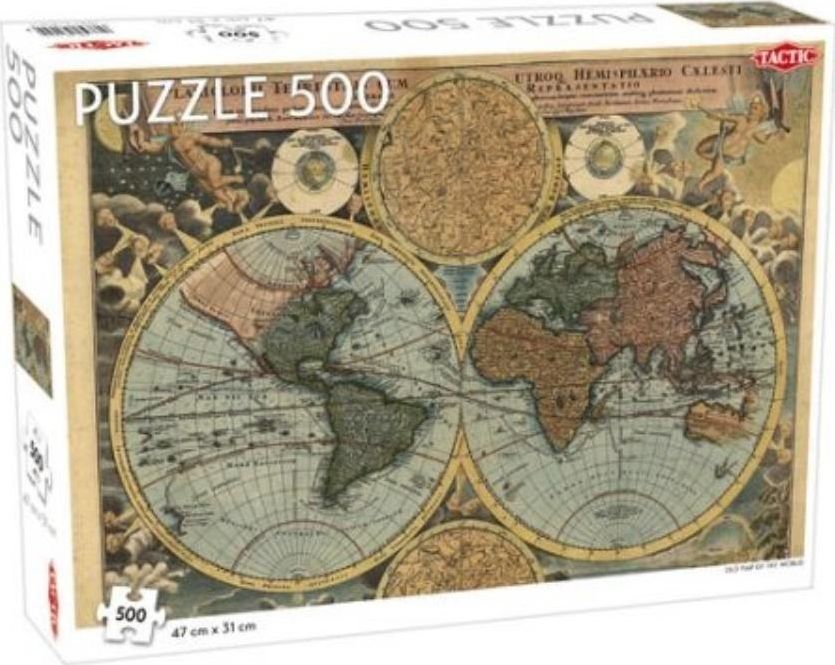 Tactic Puzzle 500 Around the World