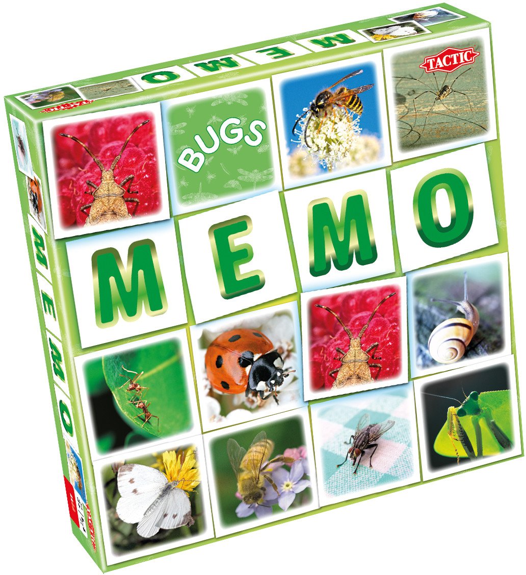 Tactic Tactic Memo Bugs, Card Game