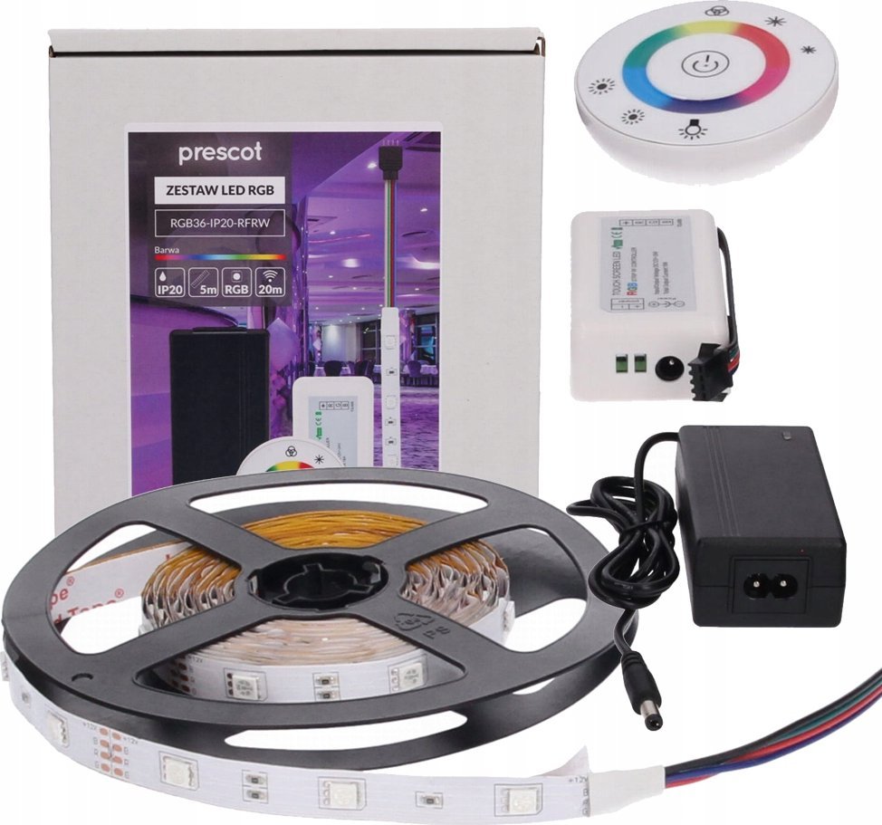 LED Prescot Prescot RGB36-IP20-RFRW  LED 36W