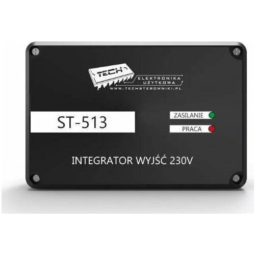 Tech integrator wyjść ST-513 230V,  ST513BK