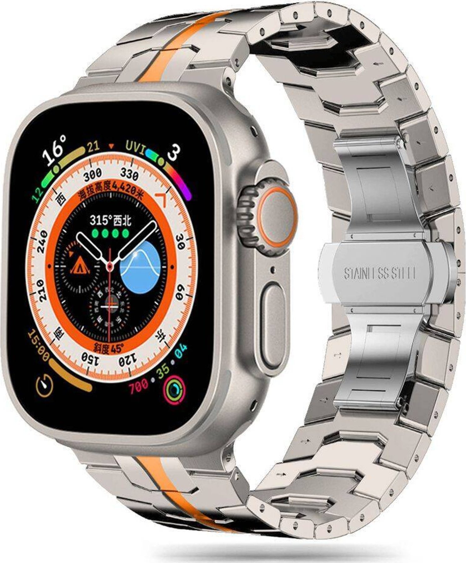 Tech-Protect Pasek Stainless Line Apple Watch