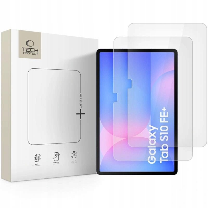 Tech-Protect SZKŁO  TECH-PROTECT GLASS FIT+ 2-PACK