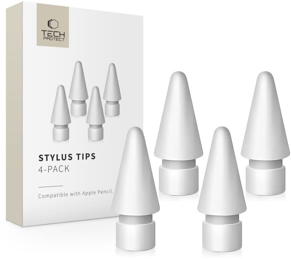 Tech-Protect TECH-PROTECT STYLUS TIPS 4-PACK APPLE
