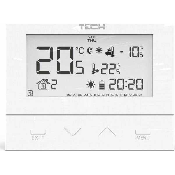 Tech  ST-292V3 pokojowy przewodowy dwustanowy L-5