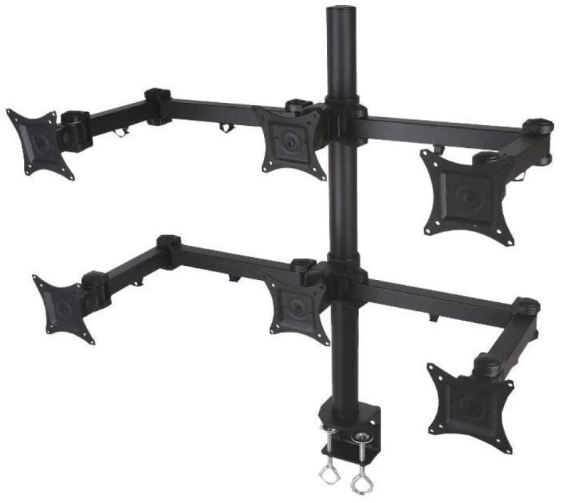 Techly wy  Obrotowysześć monitorów LED/LCD 13``-20``